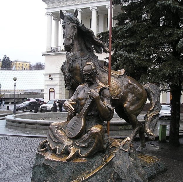 Памятник казаку Мамаю (Киев) — Википедия